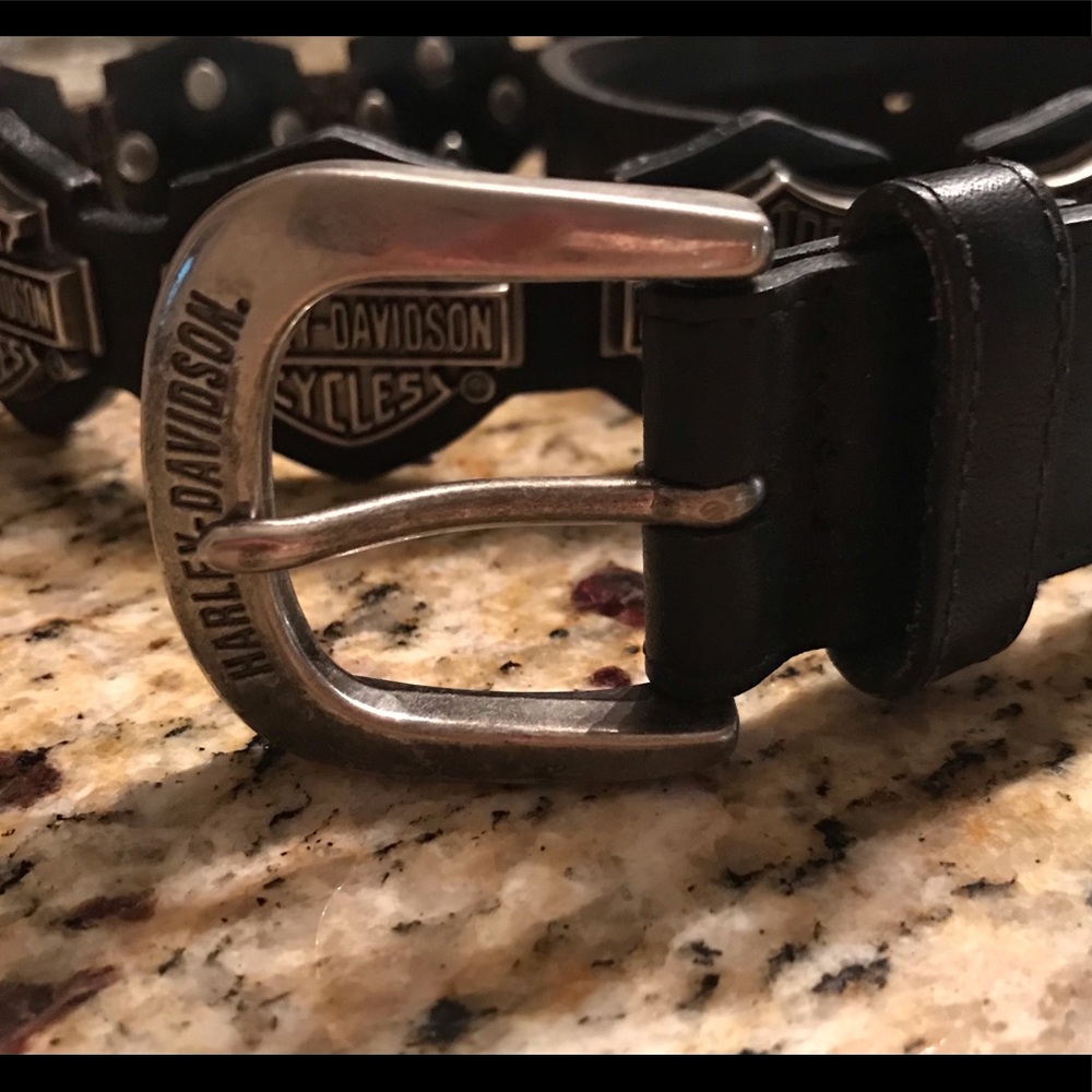 Authentic Harley Davidson Leather Belt